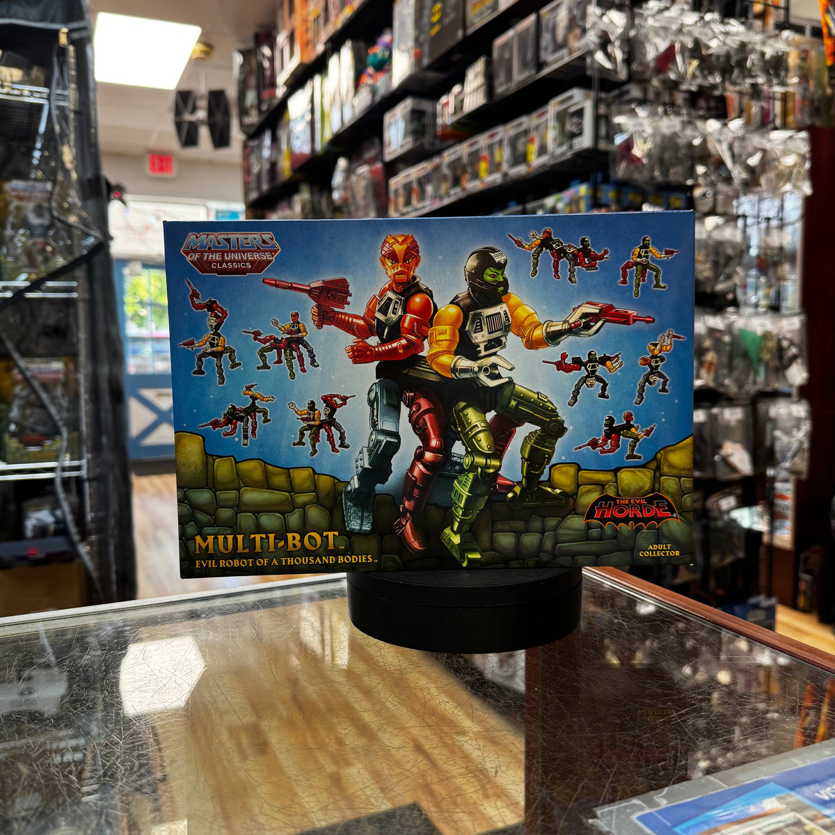 Multi-Bot (Mattel, MOTU Classics) **SEALED** product image 1, provided for visual reference and product detail review