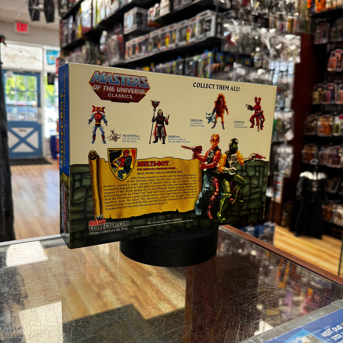 Multi-Bot (Mattel, MOTU Classics) **SEALED** product image 3, provided for visual reference and product detail review