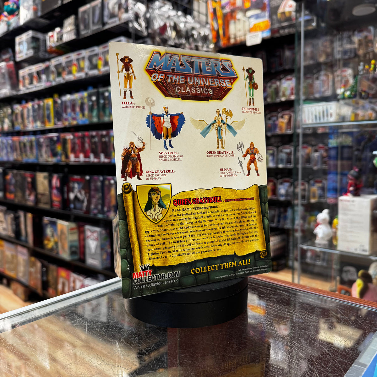 Queen Grayskull (Mattel, MOTU Classics) **SEALED** product image 3, provided for visual reference and product detail review
