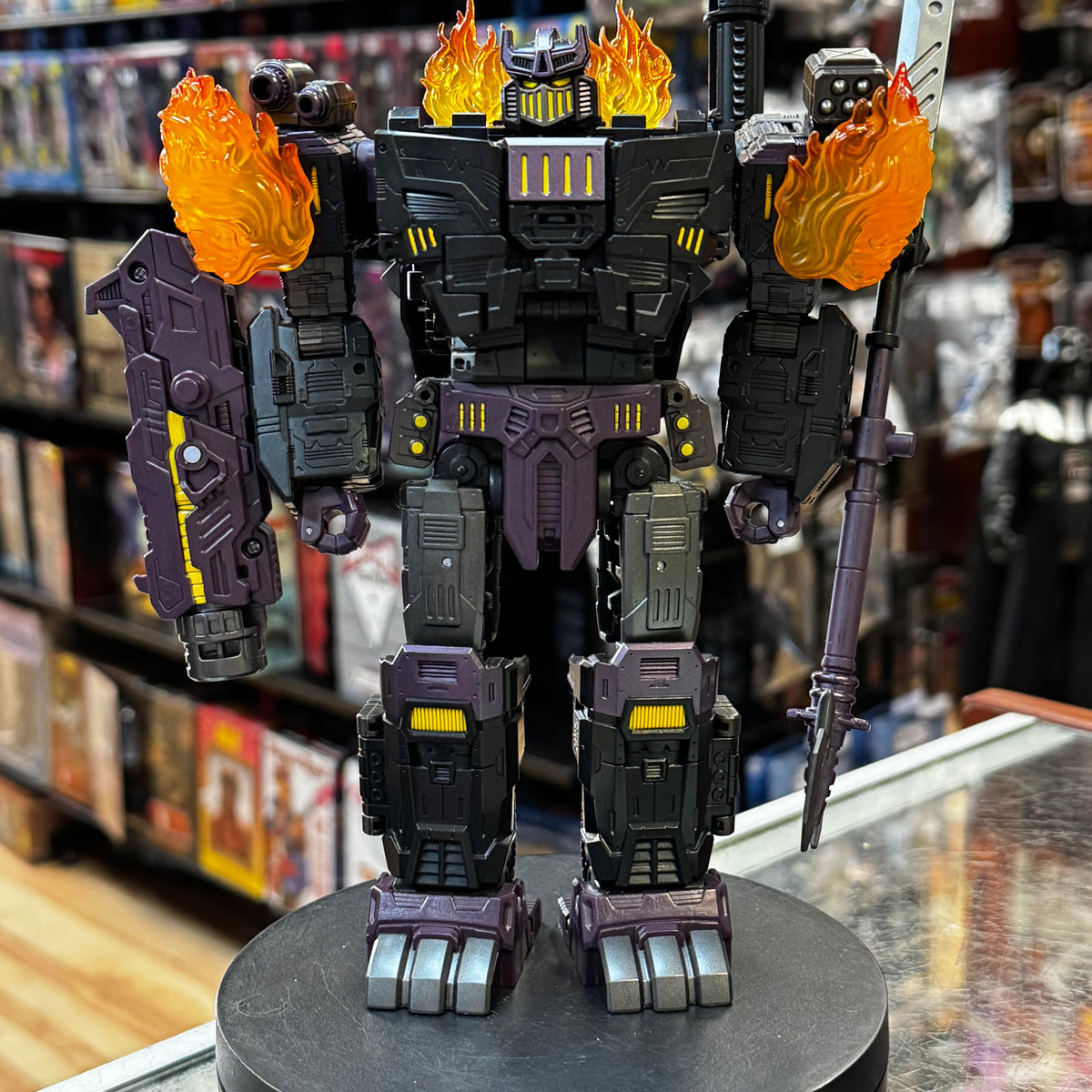 Megatronus The Fallen Leader Class (Transformers Age of the Primes, Hasbro) Complete product image 3, provided for visual