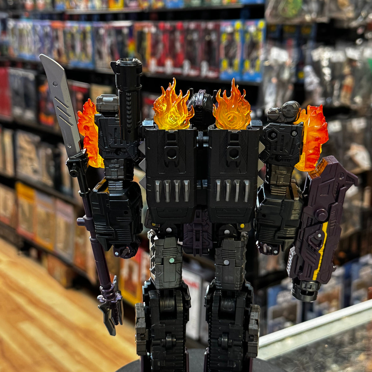 Megatronus The Fallen Leader Class (Transformers Age of the Primes, Hasbro) Complete product image 4, provided for visual