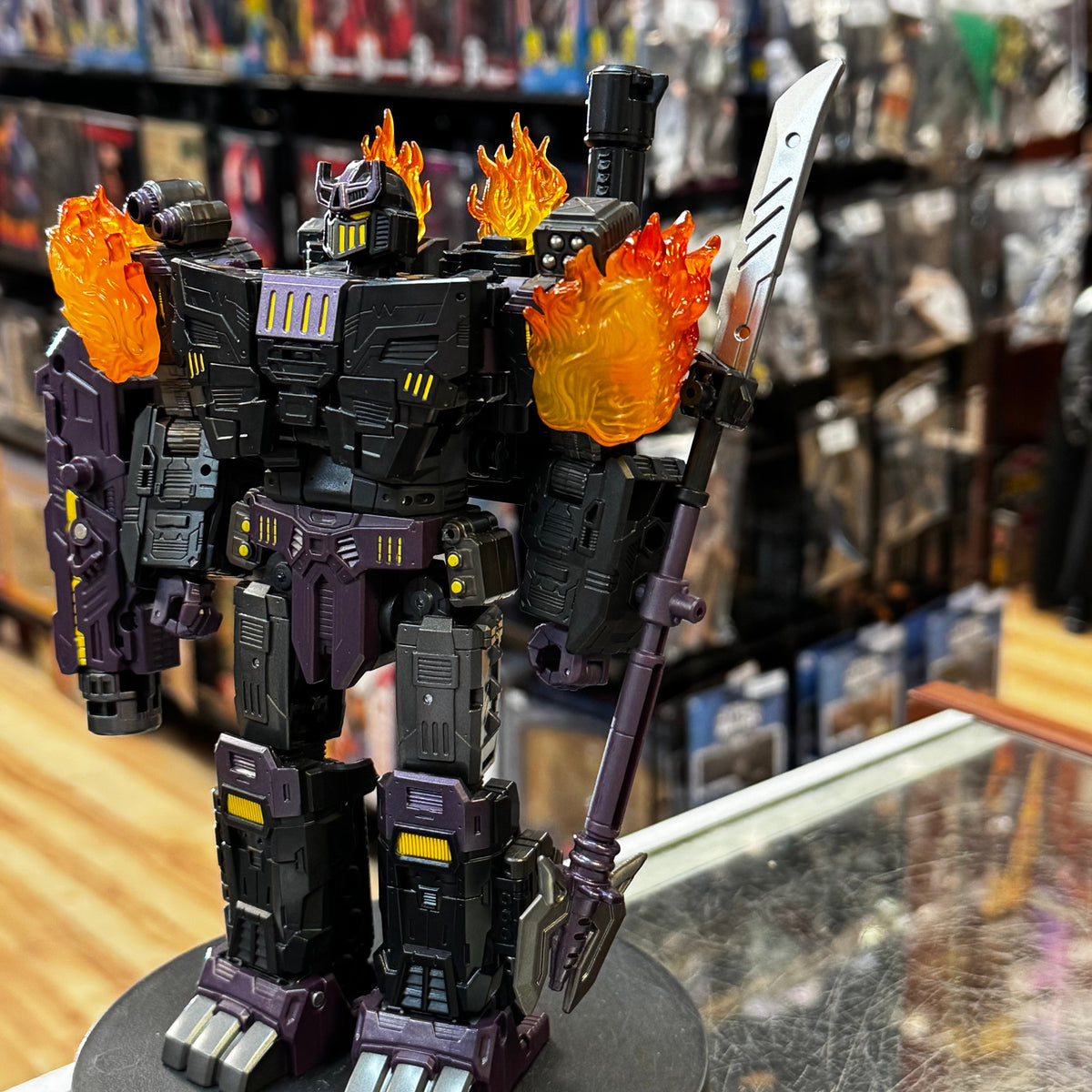 Megatronus The Fallen Leader Class (Transformers Age of the Primes, Hasbro) Complete product image 8, provided for visual