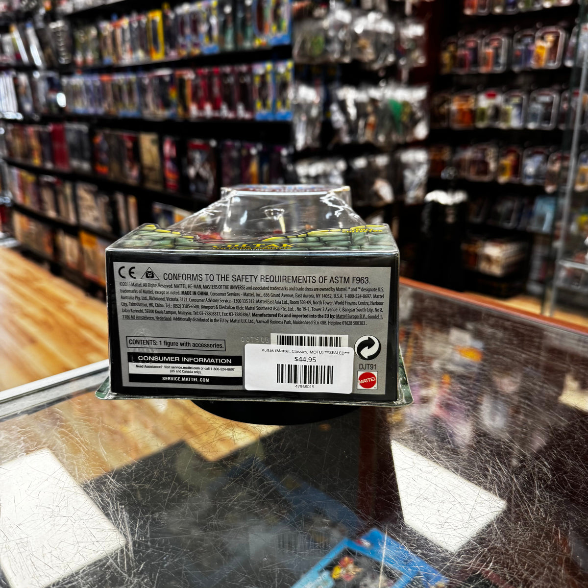 Vultak (Mattel, Classics, MOTU) **SEALED** product image 5, provided for visual reference and product detail review