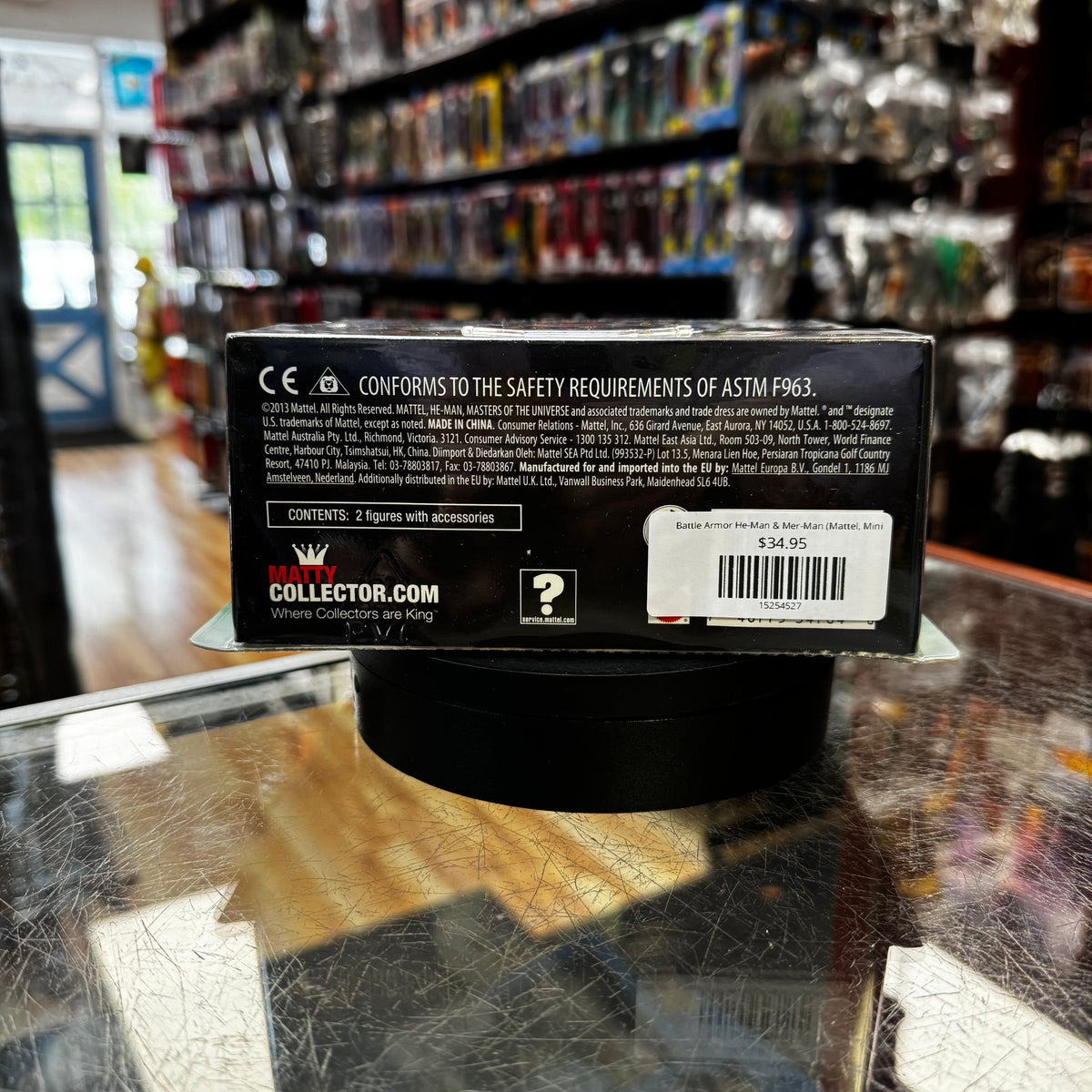 Battle Armor He-Man & Mer-Man (Mattel, Mini MOTU) **SEALED** product image 6, provided for visual reference and product