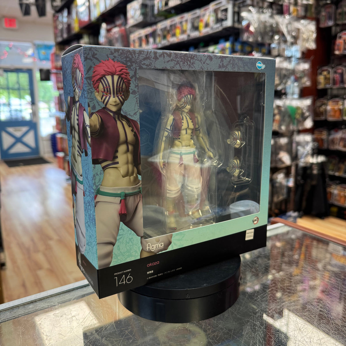 Akaza #146 SP-146 (Demon Slayer, Figma) *SEALED* product image 5, provided for visual reference and product detail review