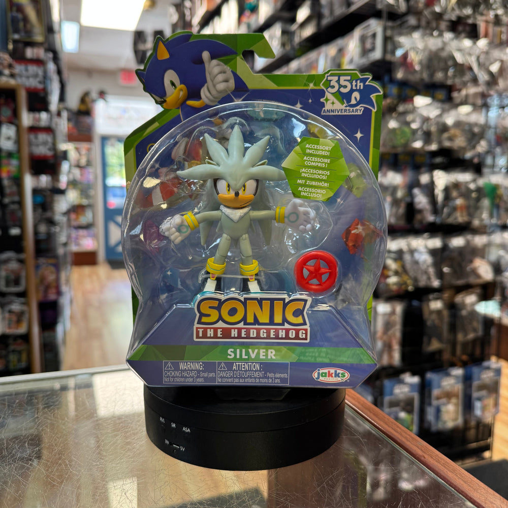 Silver (Sonic The Hedgehog, Jakks Pacific) **SEALED**