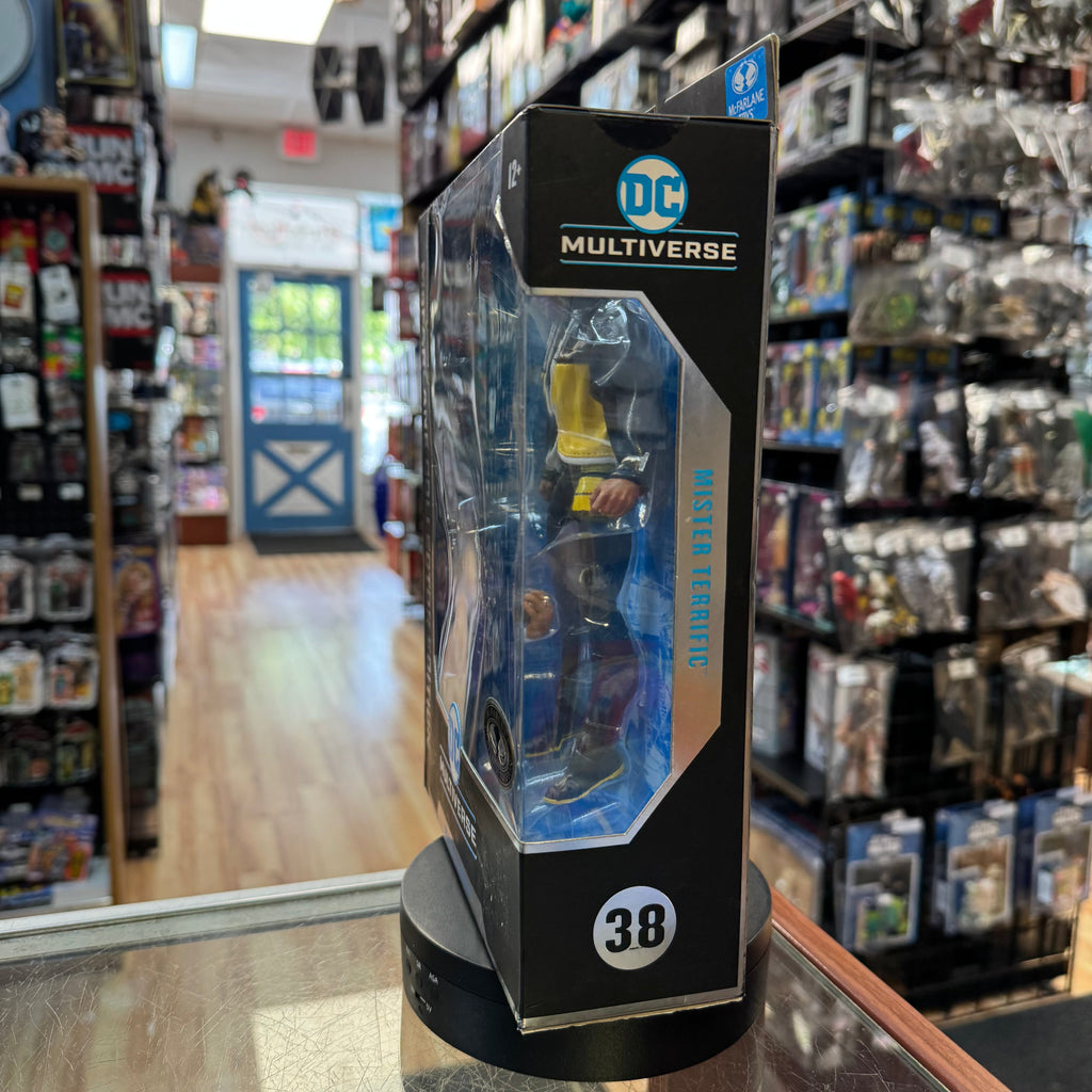 Mister Terrific -CHASE- (DC Multiverse, McFarlane) **SEALED** product image 2, provided for visual reference and product