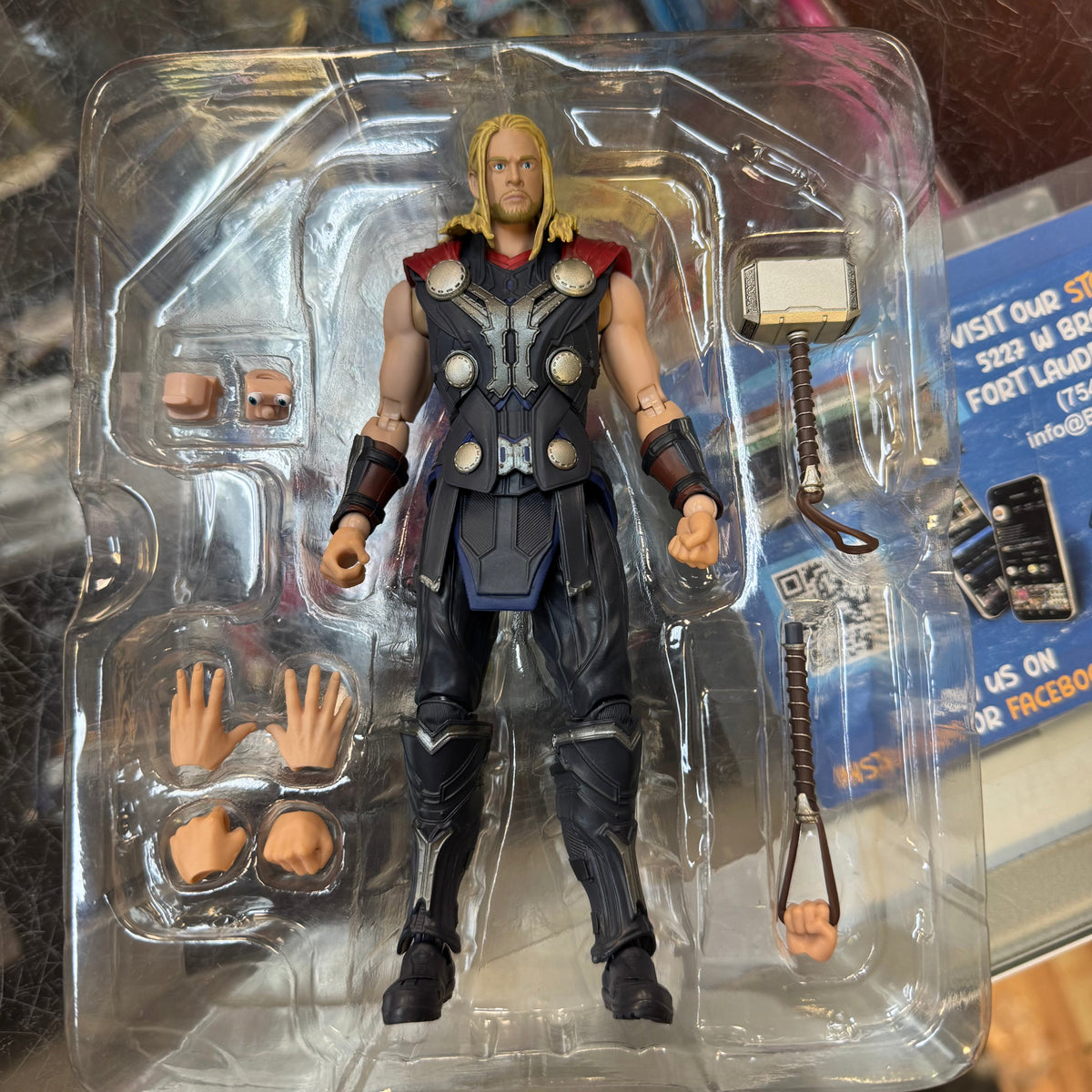 Thor Age of Ultron (Marvel, Bandai SH Figuarts) COMPLETE product image 6, provided for visual reference and product detail