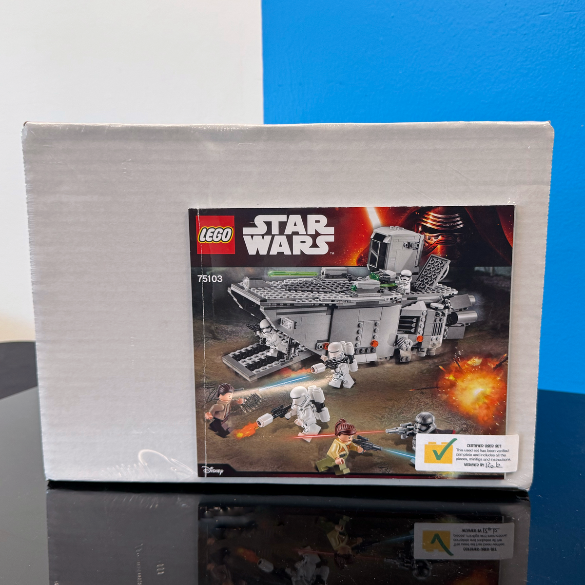 75103 First Order Transporter - Certified Pre-Owned Set product image 1, provided for visual reference and product detail