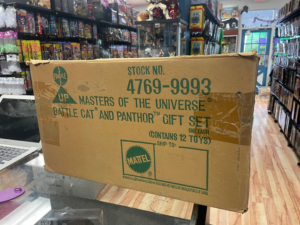 BattleCat & Panthor Gift Set Shipper Box Only (Vintage MOTU Masters of the Universe, Mattel) product image 6, provided for