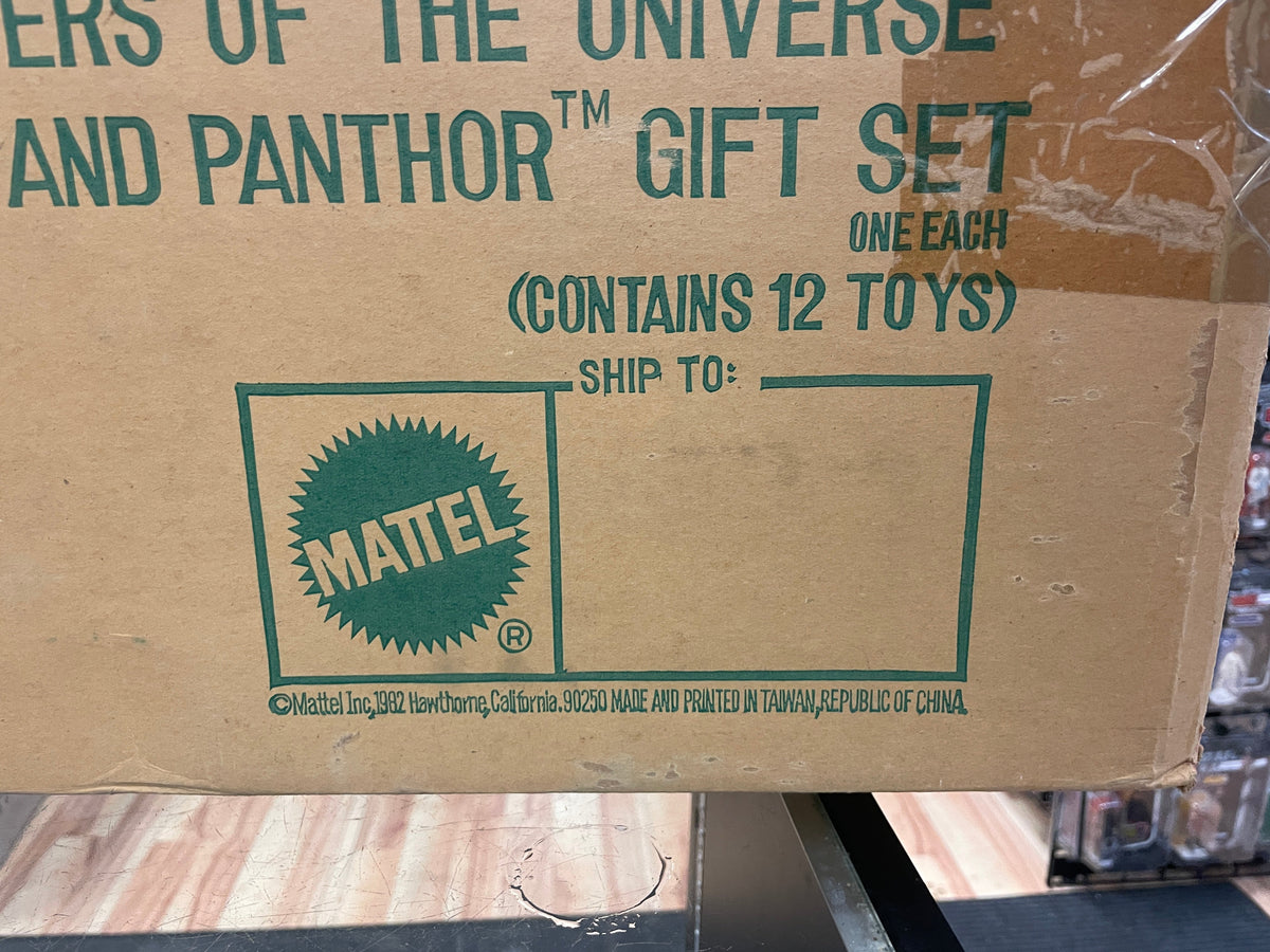BattleCat & Panthor Gift Set Shipper Box Only (Vintage MOTU Masters of the Universe, Mattel) product image 7, provided for