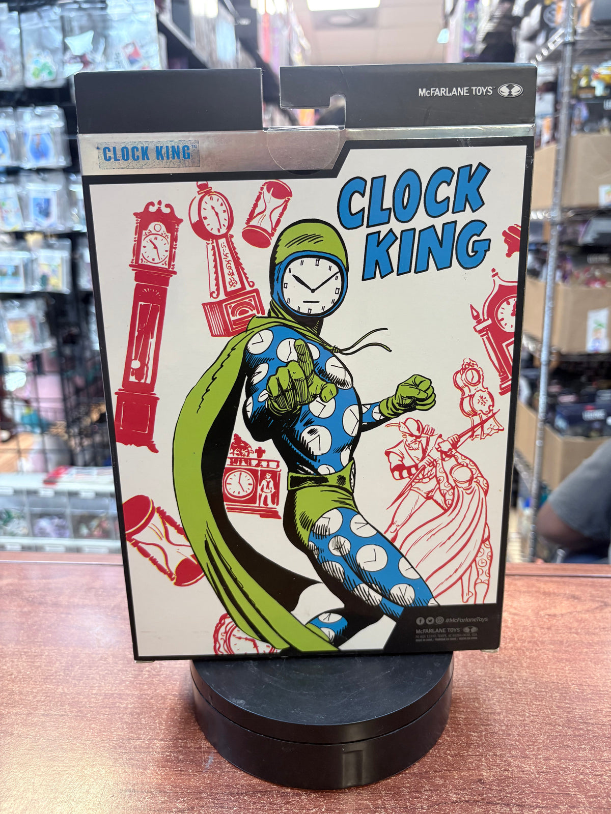 Clock King -Collectors- (McFarlane Multiverse, McFarlane) *SEALED* product image 3, provided for visual reference and