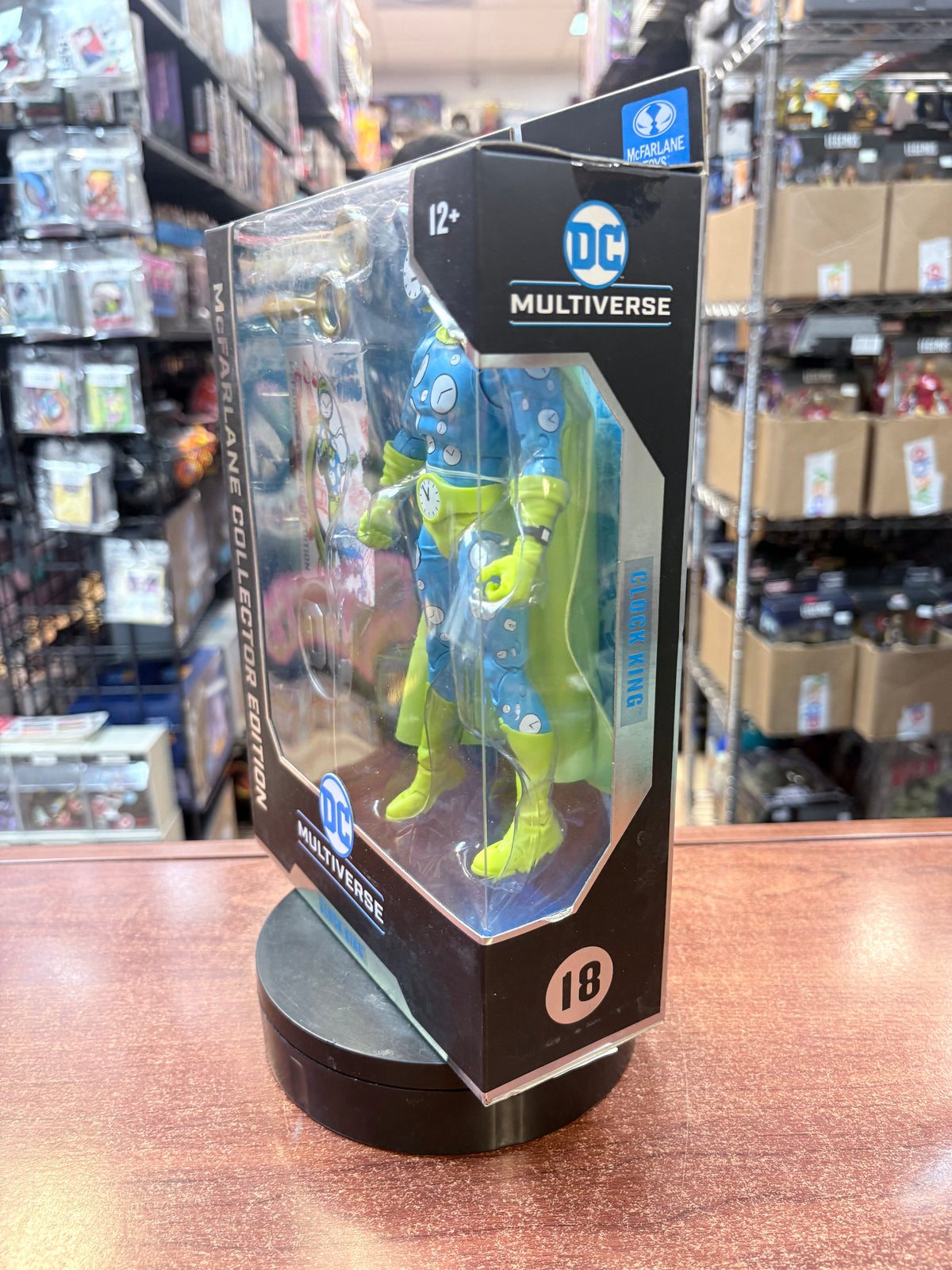 Clock King -Collectors- (McFarlane Multiverse, McFarlane) *SEALED* product image 4, provided for visual reference and
