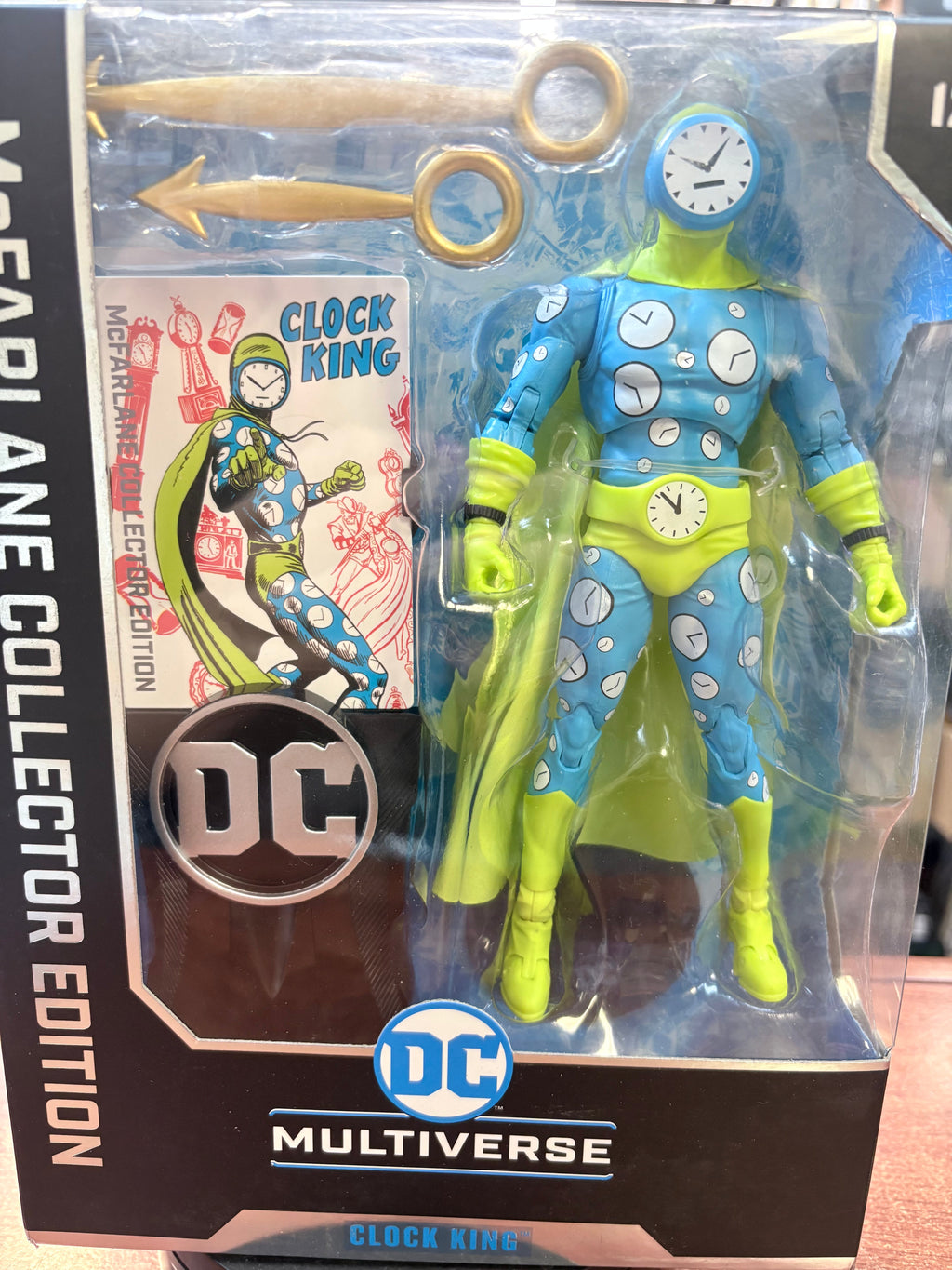 Clock King -Collectors- (McFarlane Multiverse, McFarlane) *SEALED* product image 7, provided for visual reference and