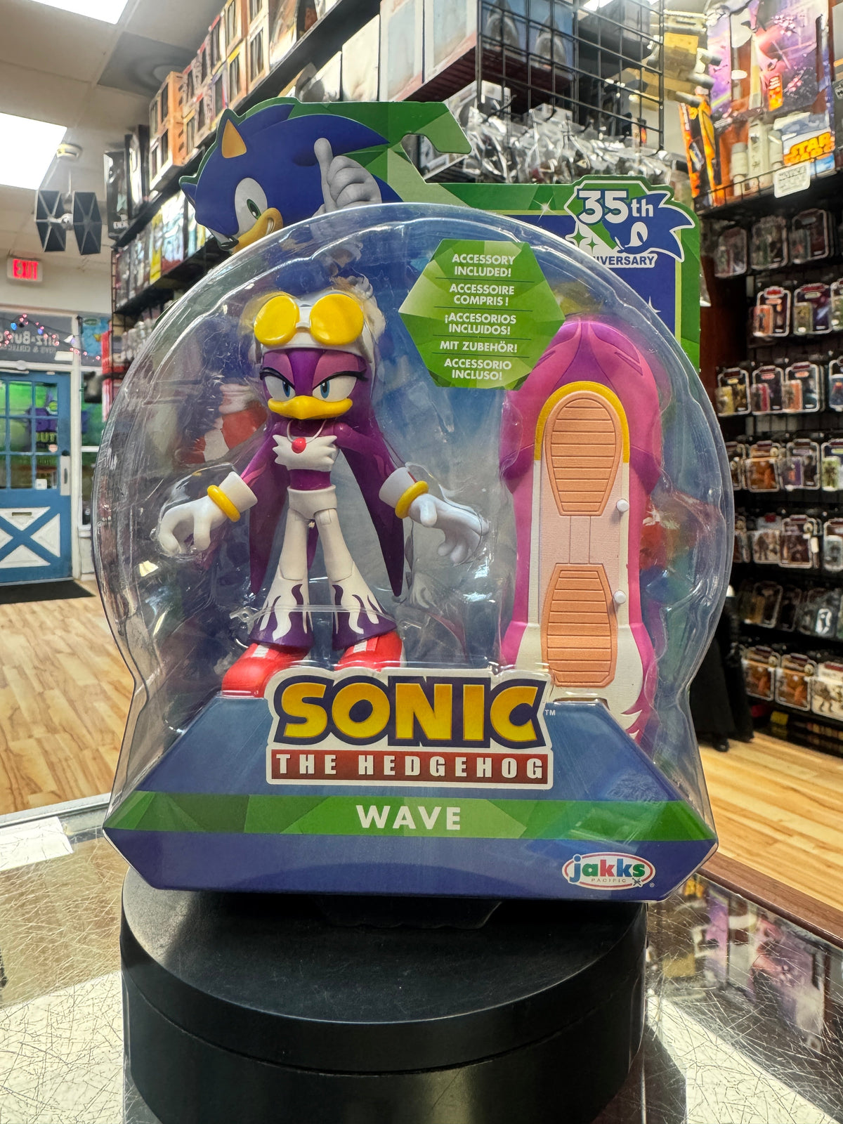 Wave the Swallow (Sonic The Hedgehog, Jakks Pacific) **SEALED** product image 2, provided for visual reference and product