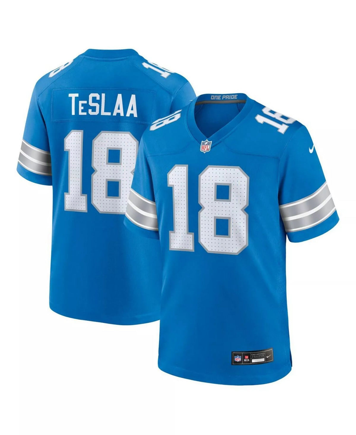 Isaac TeSlaa Detroit Lions Jersey - Blue product image 1