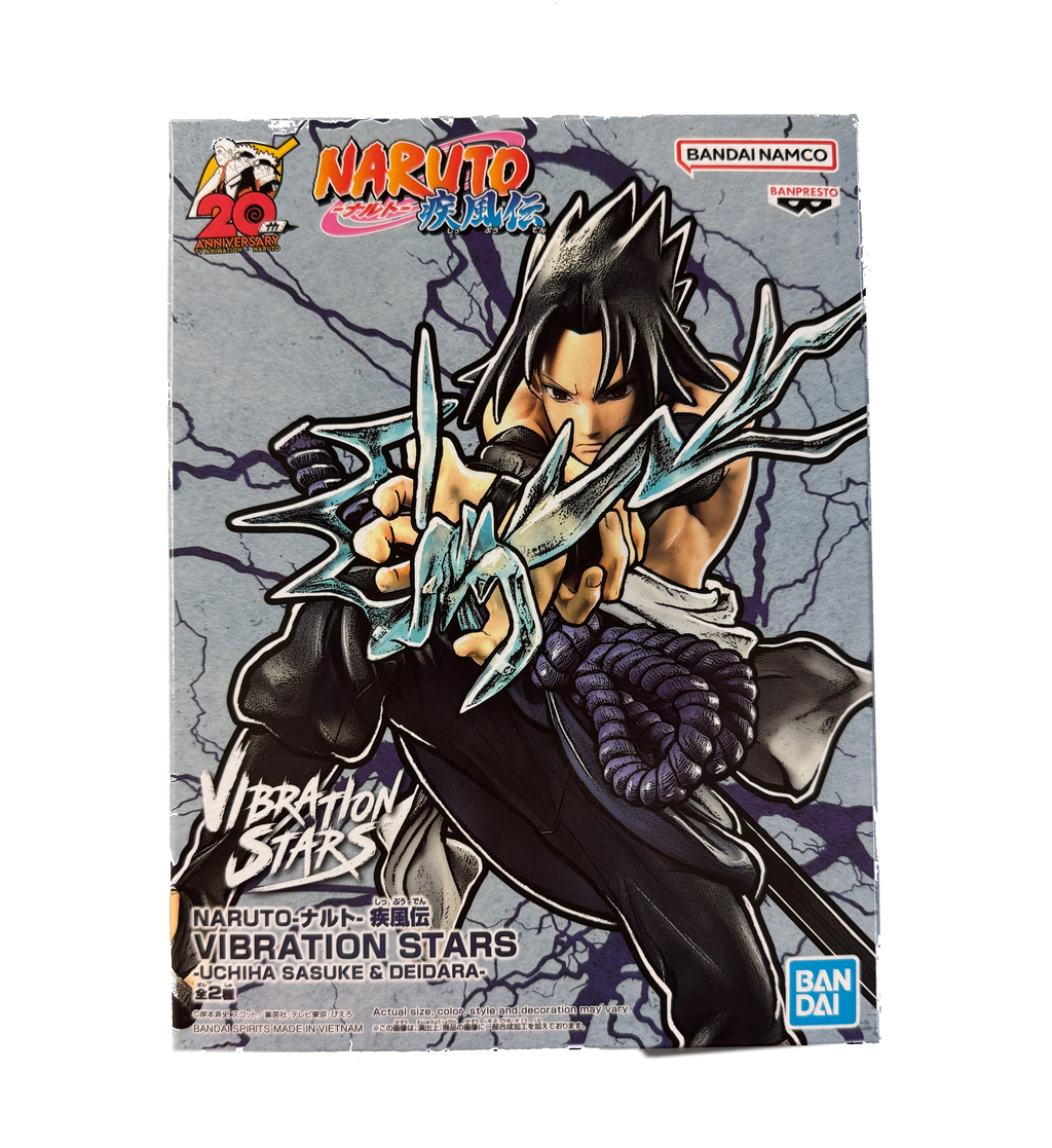 Sasuke Uchiha (vs. Deidara) Vibration Stars Statue (Naruto Shippuden, Banpresto Bandai) product image 1, provided for visual