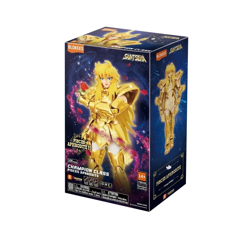 Pisces Aphroite Champion Class (Saint Seiya, Blokees) SEALED product image 1, provided for visual reference and product