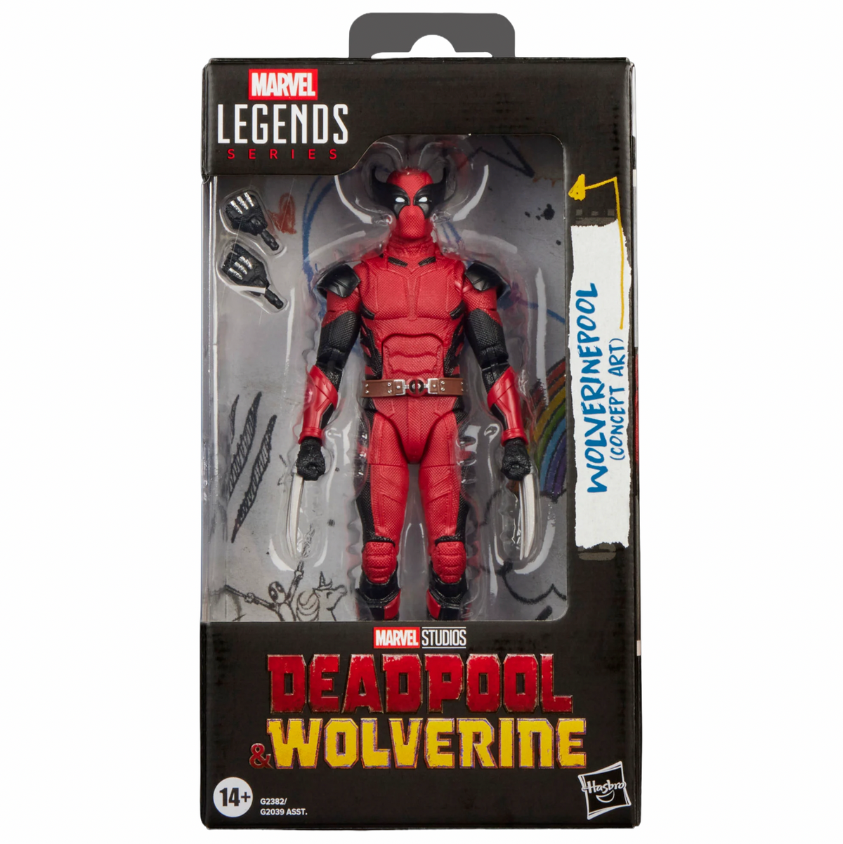 Wolverinepool (Marvel Legends, Hasbro) **SEALED** product image 1, provided for visual reference and product detail review