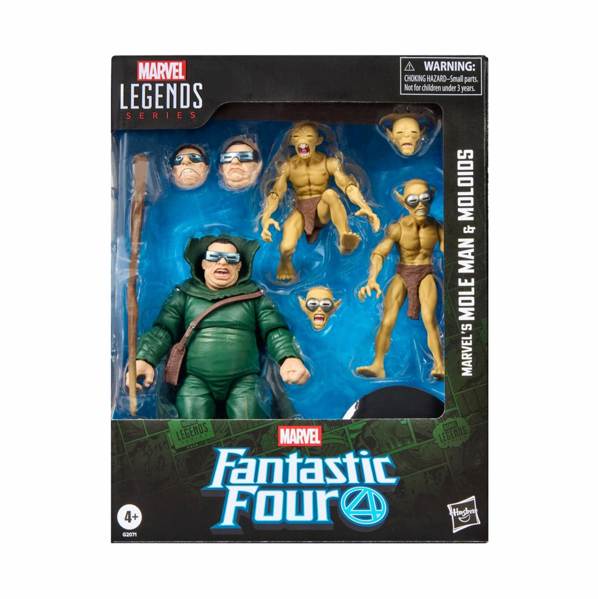 Marvel Legends Exclusives Mole Man & Moloids 3 Pack (Marvel Legends, Hasbro) **SEALED** product image 1, provided for visual