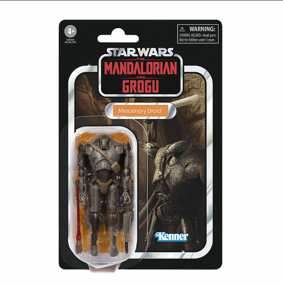 Mercenary Droid vc407 (Star Wars Vintage Collection, Hasbro) SEALED product image 1, provided for visual reference and