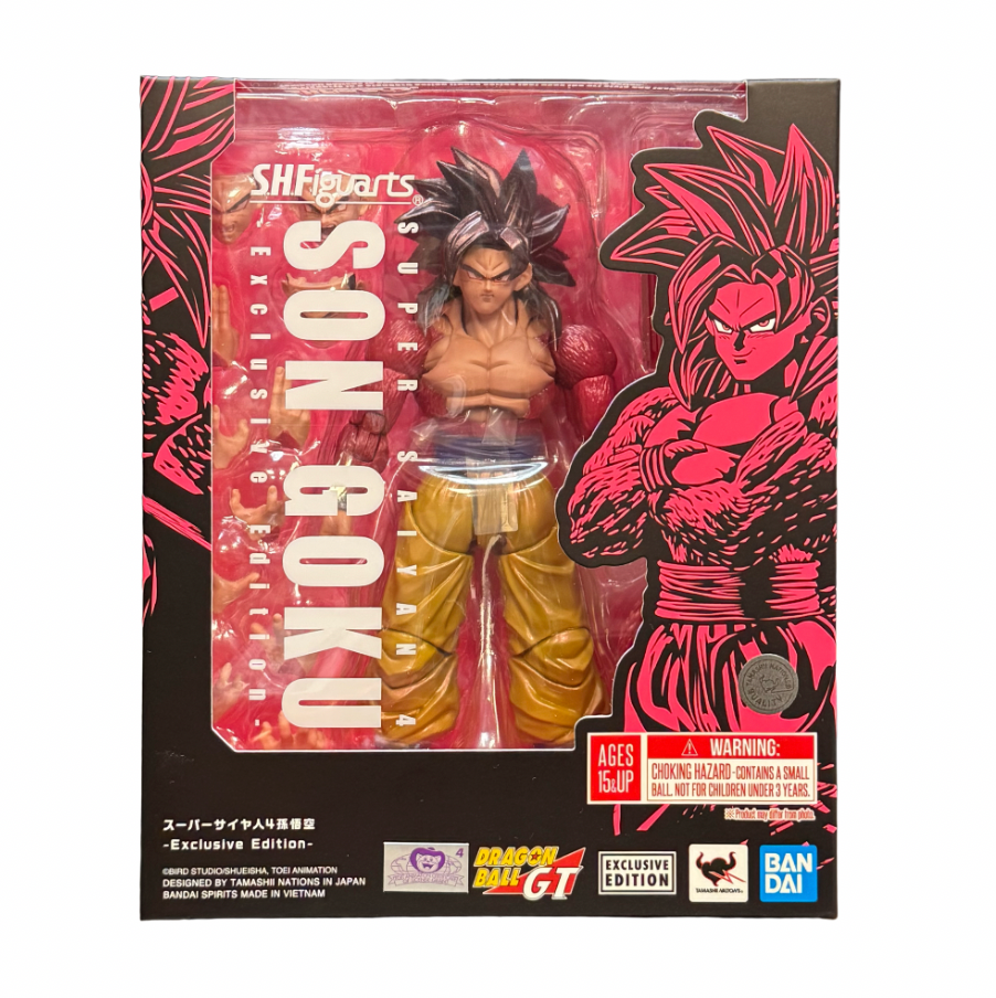 Super Saiyan 4 Son Goku NYCC EXCLUSIVE (Bandai SH FIguarts, Dragon Ball Z) *SEALED* product image 1, provided for visual