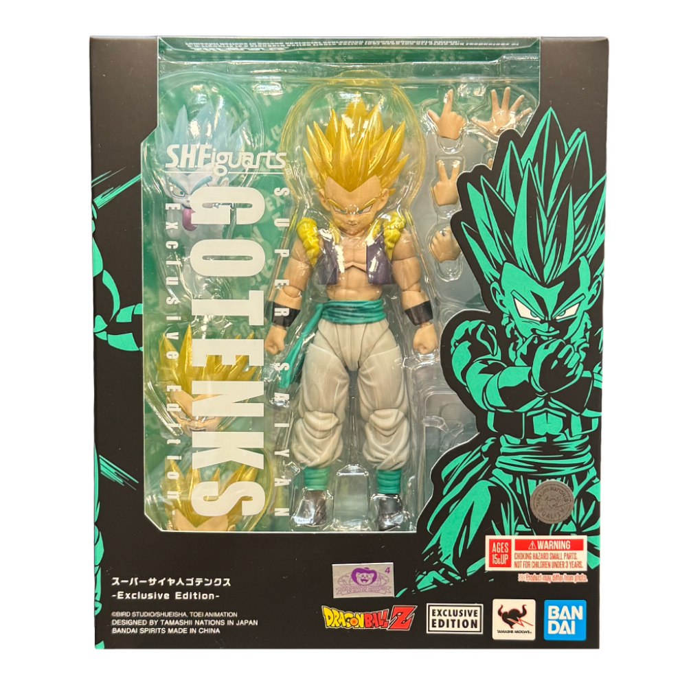 Super Saiyan Gotenks SDCC EXCLUSIVE (Bandai SH FIguarts, Dragon Ball Z) *SEALED* product image 1, provided for visual