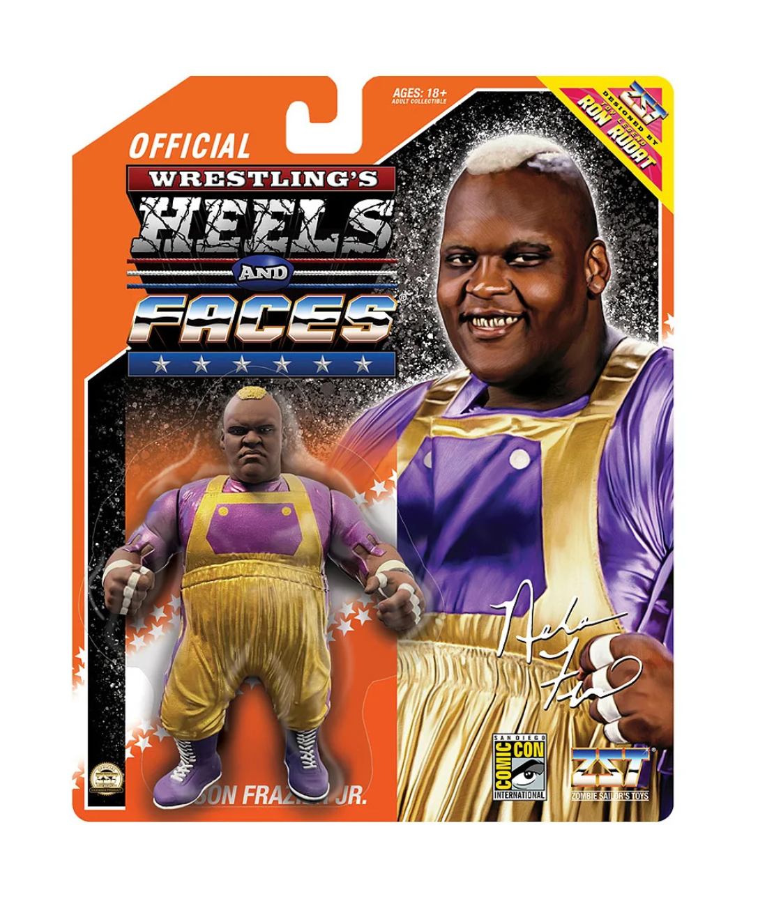 Nelson Frazier Jr. (ZST Heels & Faces, WWE) *Sealed* product image 1, provided for visual reference and product detail review