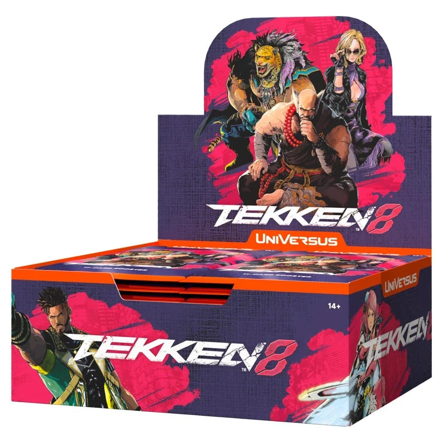 Tekken 8 Booster Display (UVS Games, Universus) **SEALED** product image 1, provided for visual reference and product detail