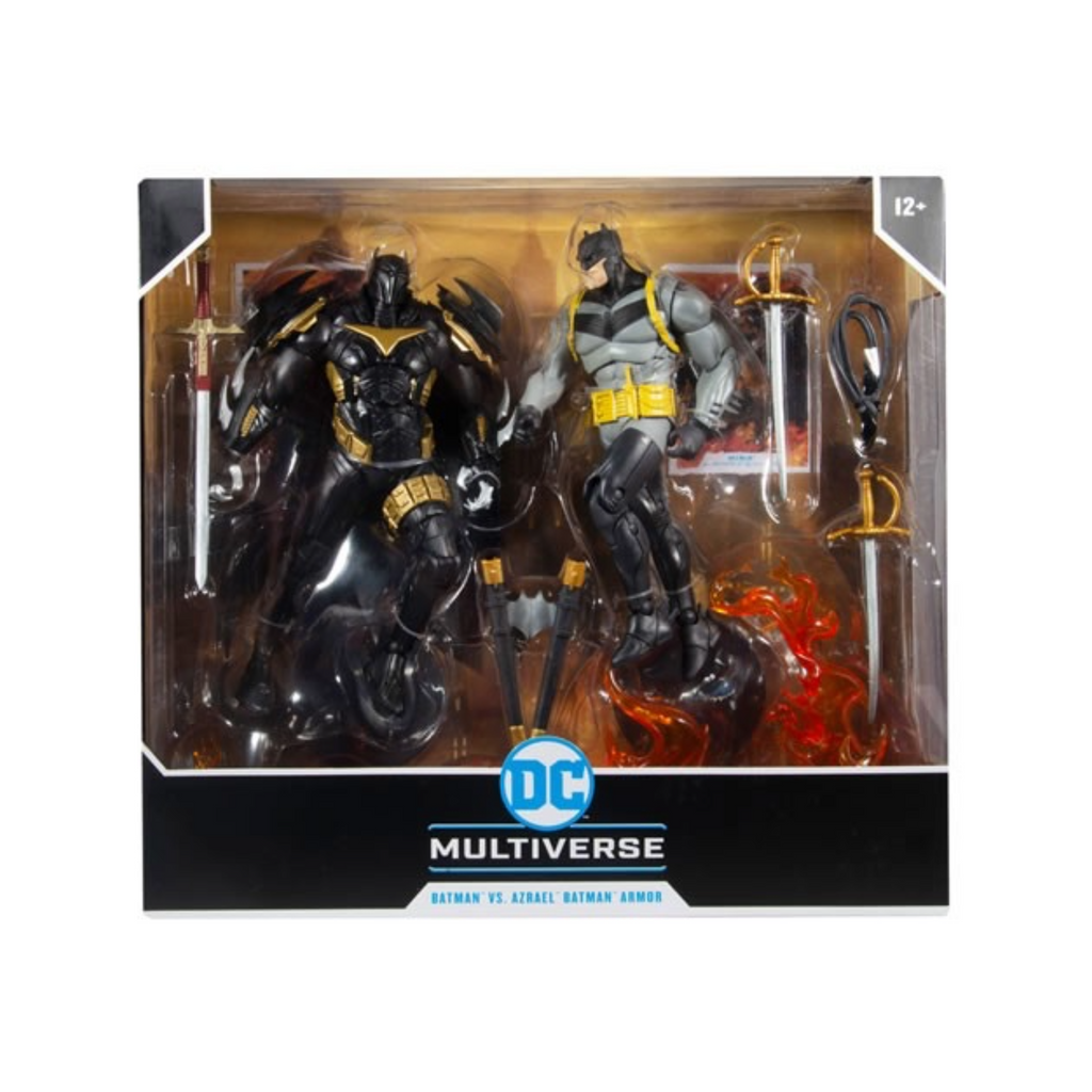 Curse Of The White Knight Batman Vs Azrael (McFarlane, DC Comics Multiverse) product image 1, provided for visual reference
