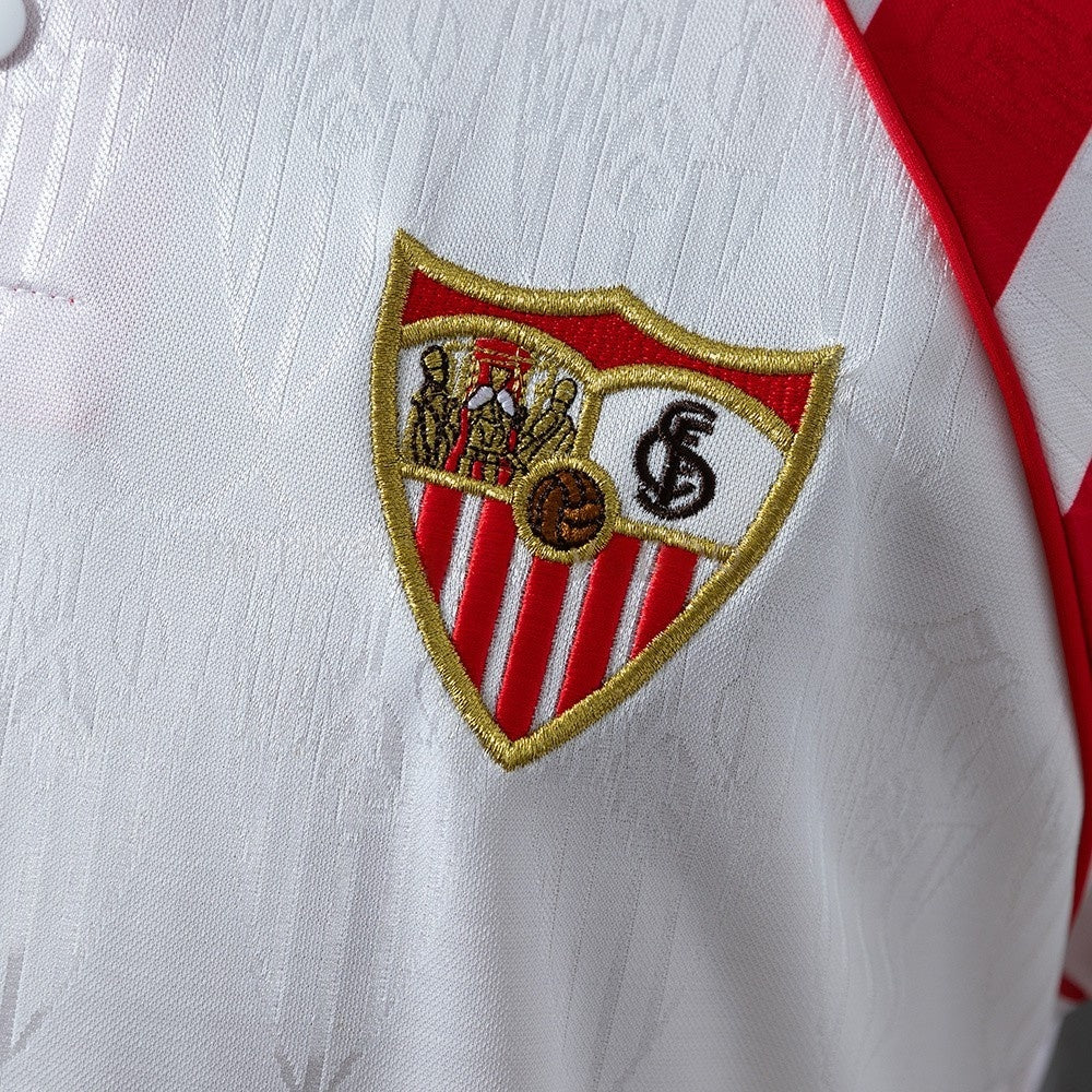Sevilla Jersey 1992-93 Home Retro Football Kit product image 5