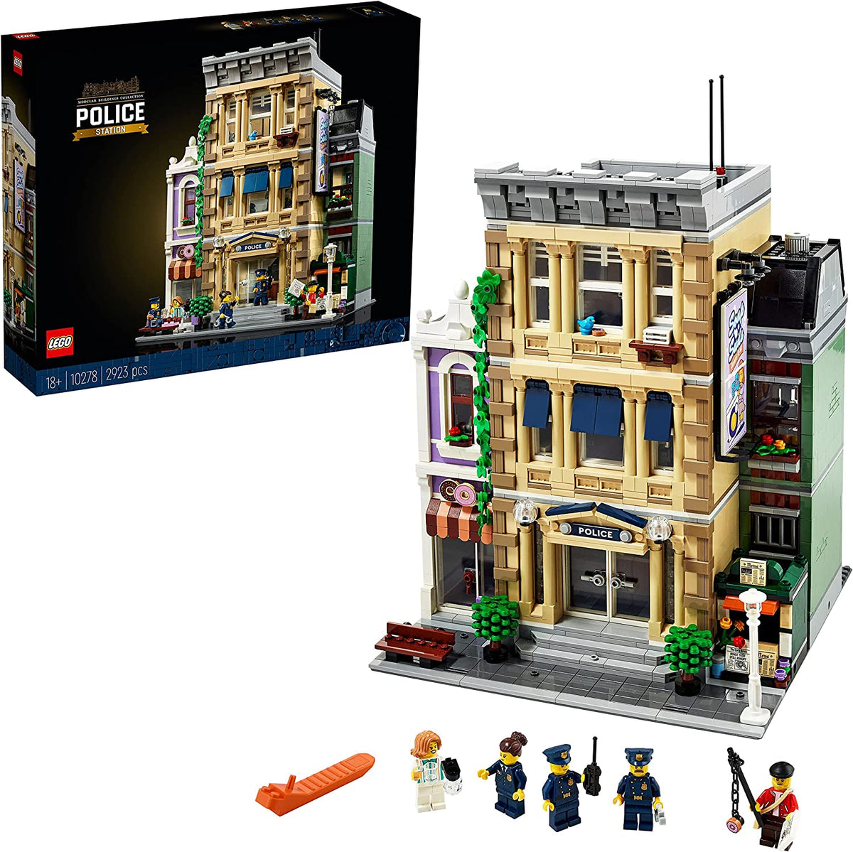 10278 Modular Police Station (Retired) (New Sealed) product image 1, provided for visual reference and product detail review