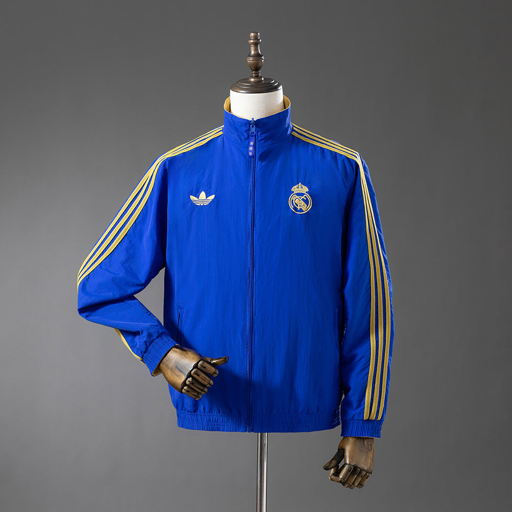 Real Madrid Windbreaker 2025/26 Reversible Football Soccer product image 2
