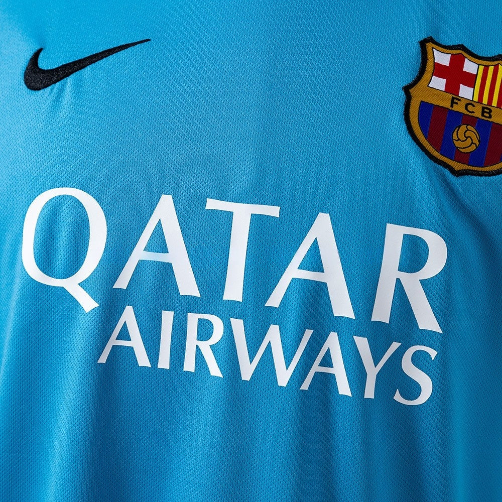 Barcelona Jersey 2015/16 Third Retro Football Kit product image 7