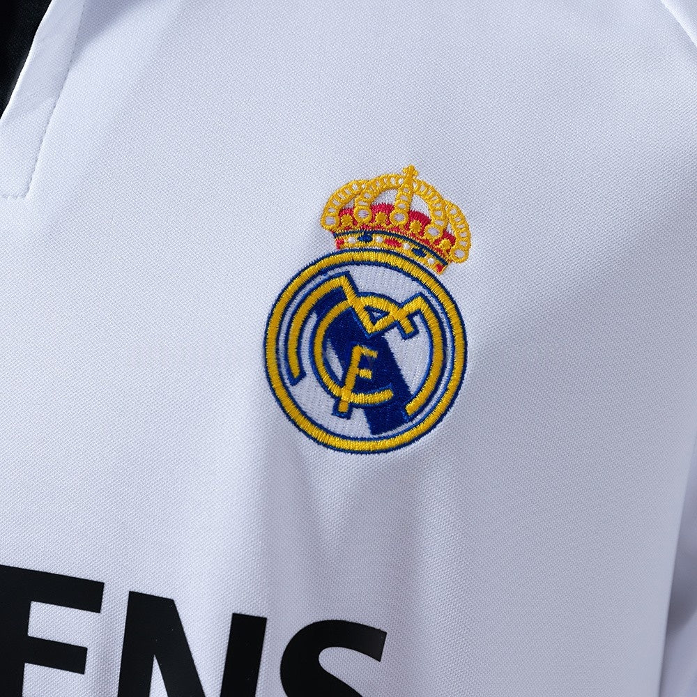 Real Madrid Jersey 2003-04 Home Retro Football Kit product image 5