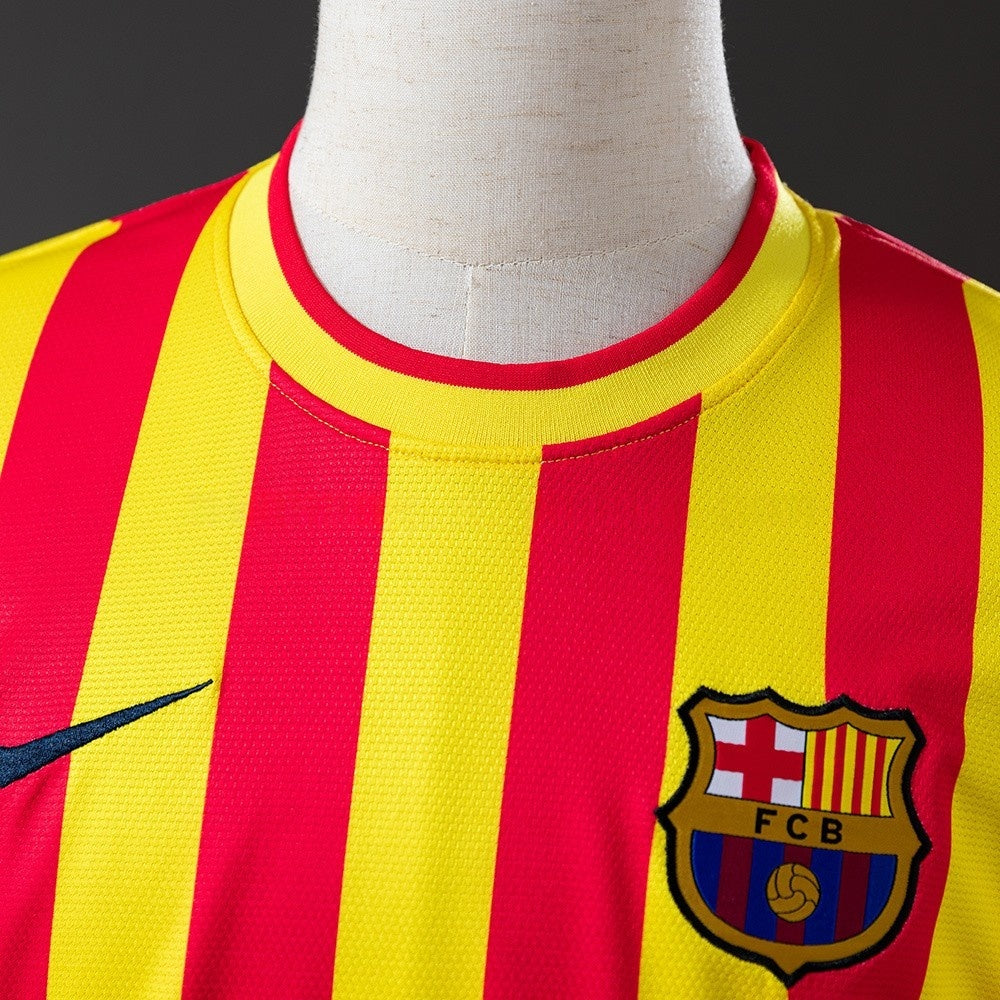Barcelona Jersey 2013/14 Away Retro Football Kit product image 8