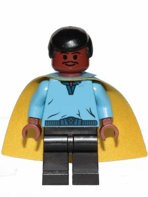 SW1027 Lando Calrissian, Cloud City Outfit (20th Anniversary Torso) product image 1, provided for visual reference and