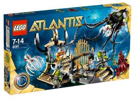 8061 Atlantis Gateway of The Squid (Retired) (Certified Complete) product image 1, provided for visual reference and product