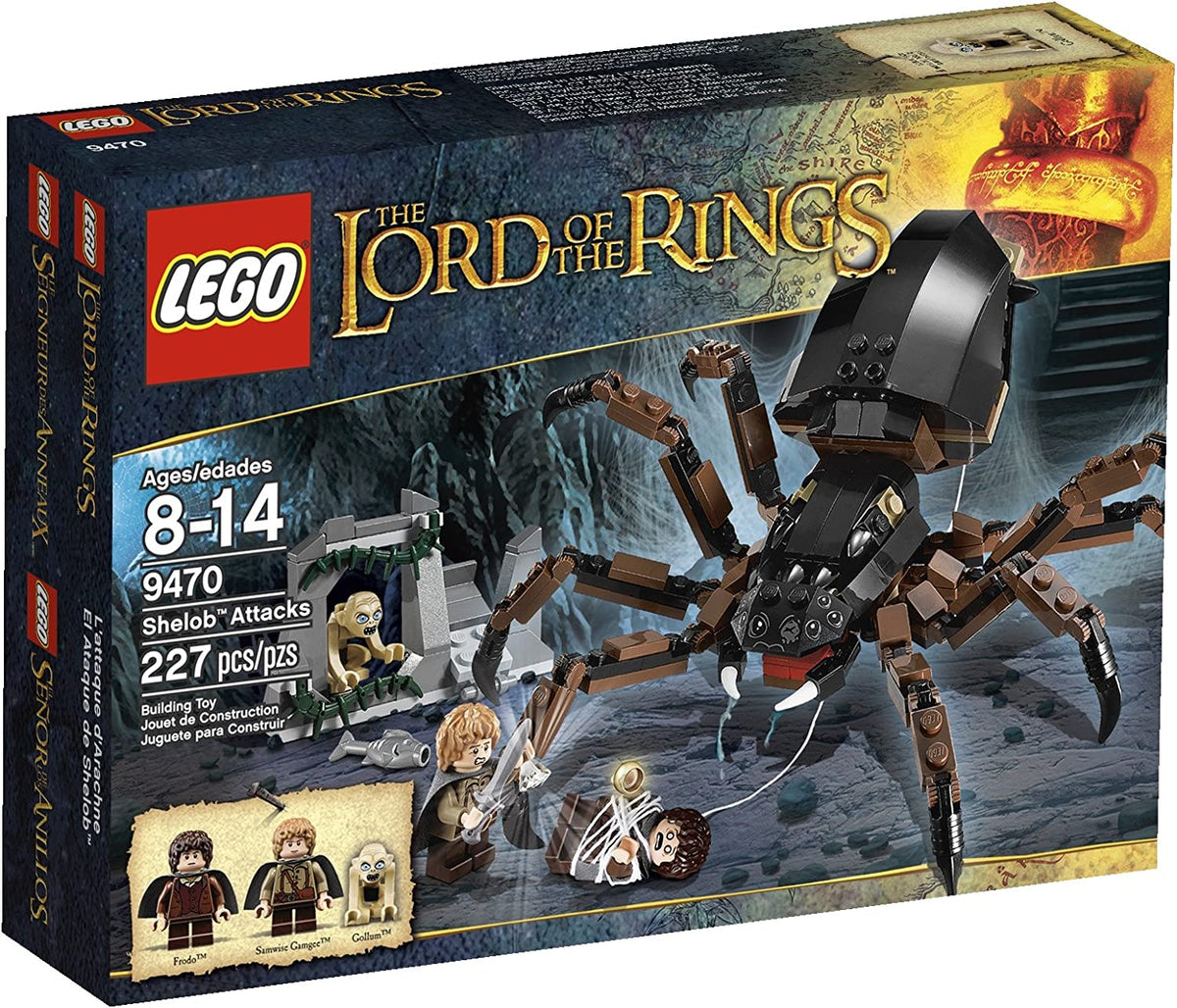 9470 Shelob Attacks (Retired) (New Sealed) product image 1, provided for visual reference and product detail review