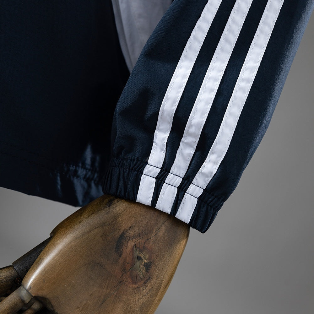 Real Madrid Windbreaker 2025-26 Navy Blue & White Football product image 4
