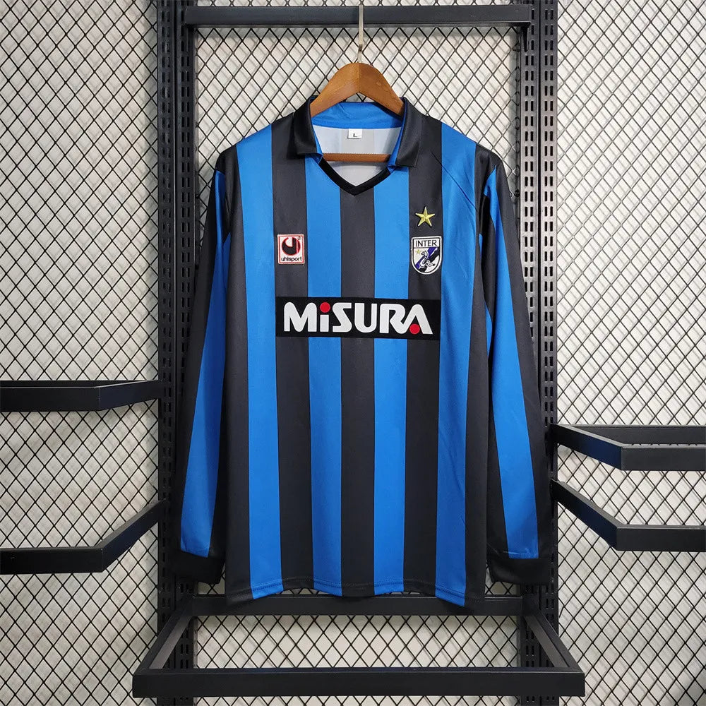 Inter Milan Jersey Home kit 1988 Retro Long Sleeves product image 1
