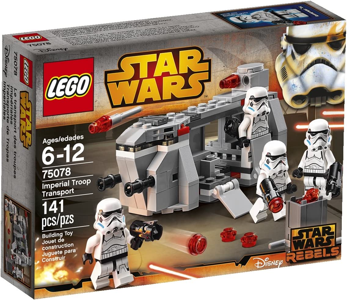 75078 Imperial Troop Transport (Retired) (New Sealed) product image 1, provided for visual reference and product detail