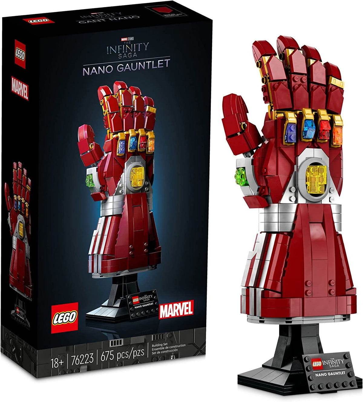 76223 Marvel Nano Gauntlet (Retired) (New Sealed) product image 1, provided for visual reference and product detail review