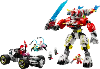 71497 Cooper's Tiger Mech & Zero's Hot Rod Car product image 3, provided for visual reference and product detail review
