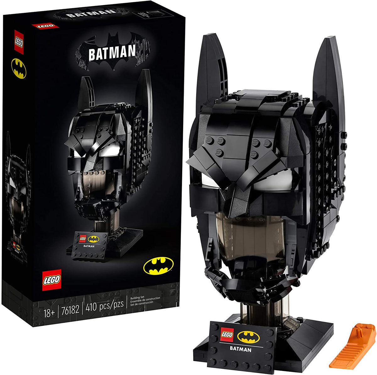 76182 Batman Cowl (Retired) (New Sealed) product image 1, provided for visual reference and product detail review