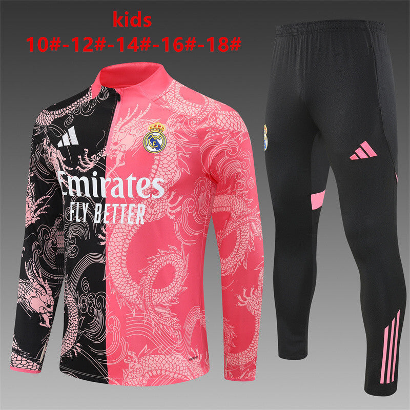 Kids Real Madrid Training Tracksuits 25/26 Football Kit product image 1