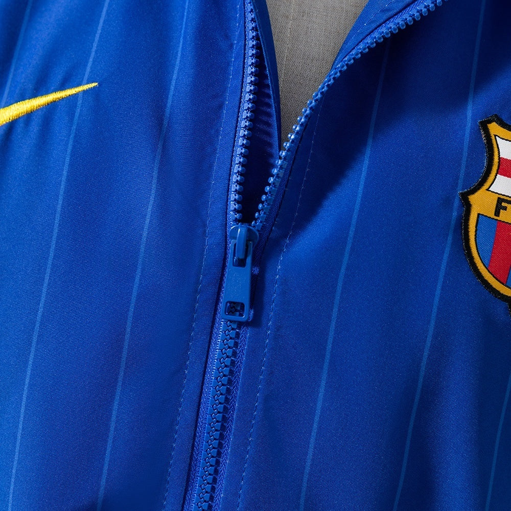 Barcelona Windbreaker 2025/26 Blue Football Soccer Jacket product image 4