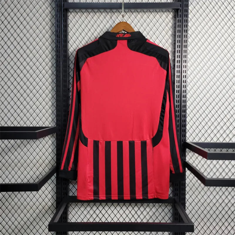 AC Milan Jersey Home kit 07/08 Long Sleeves retro Football product image 8