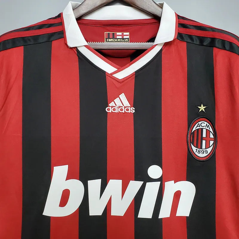 AC Milan Retro Jersey 2009/10 Home Football Soccer Shirt product image 7