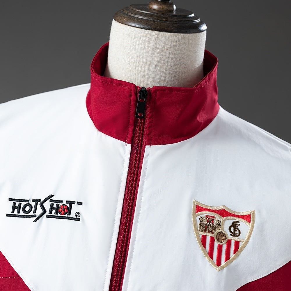 Sevilla Windbreaker 1993-94 Football Soccer Jacket product image 8